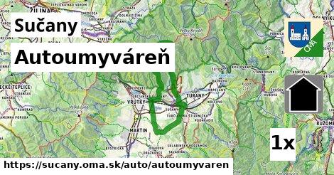 Autoumyváreň, Sučany