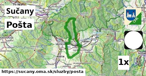 Pošta, Sučany