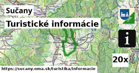 Turistické informácie, Sučany