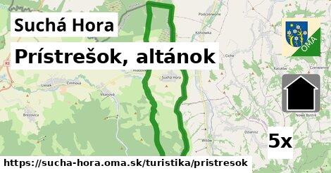 Prístrešok, altánok, Suchá Hora