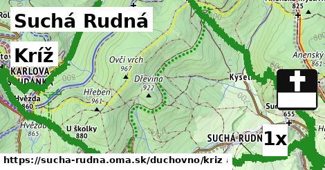 kríž v Suchá Rudná