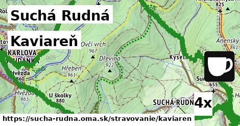 kaviareň v Suchá Rudná