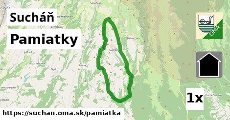 pamiatky v Sucháň