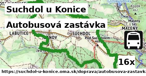 Autobusová zastávka, Suchdol u Konice