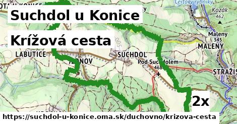 krížová cesta v Suchdol u Konice