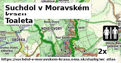 Toaleta, Suchdol v Moravském krasu