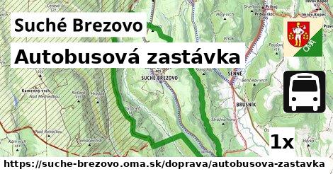 Autobusová zastávka, Suché Brezovo