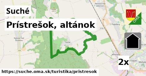 Prístrešok, altánok, Suché