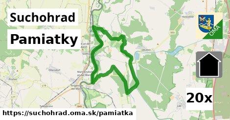 pamiatky v Suchohrad