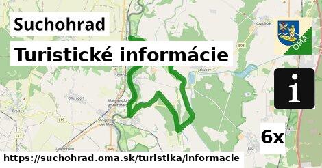 Turistické informácie, Suchohrad