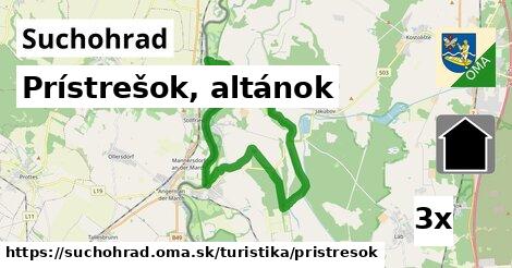 Prístrešok, altánok, Suchohrad