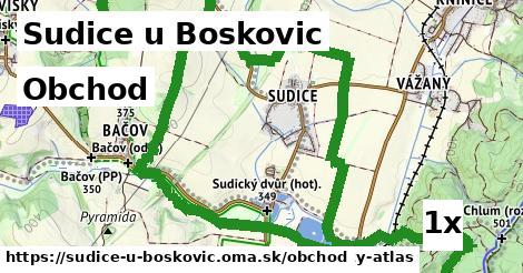 obchod v Sudice u Boskovic