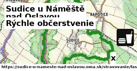 Všetky body v Sudice u Náměště nad Oslavou