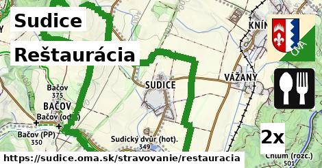 Reštaurácia, Sudice