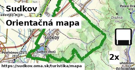 Orientačná mapa, Sudkov