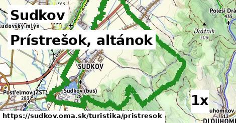 Prístrešok, altánok, Sudkov