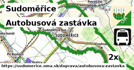 Autobusová zastávka, Sudoměřice