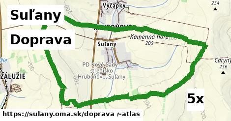 doprava v Suľany