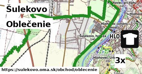 Oblečenie, Šulekovo