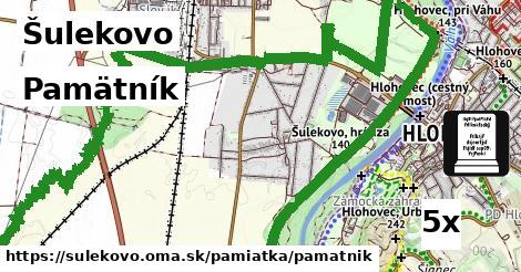 Pamätník, Šulekovo