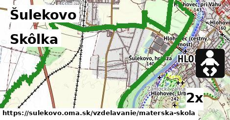 skôlka v Šulekovo