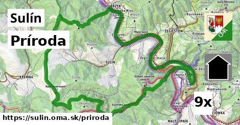 príroda v Sulín