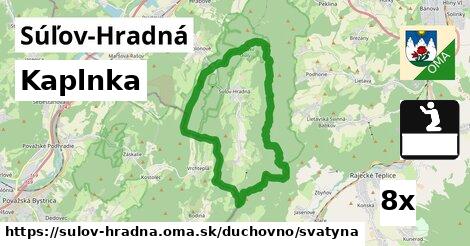 Kaplnka, Súľov-Hradná