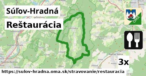 Reštaurácia, Súľov-Hradná