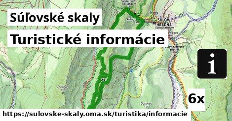 Turistické informácie, Súľovské skaly