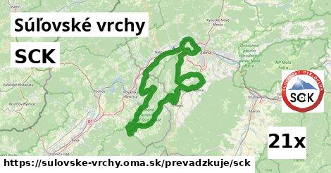 SCK, Súľovské vrchy