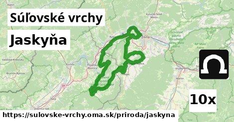 Jaskyňa, Súľovské vrchy