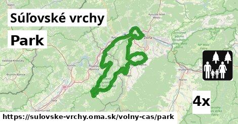 Park, Súľovské vrchy