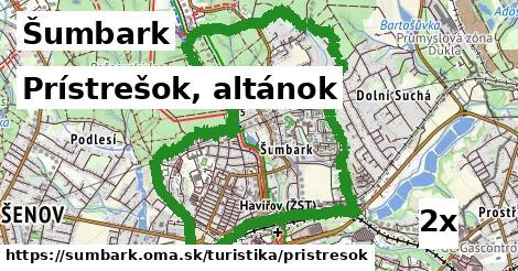 prístrešok, altánok v Šumbark