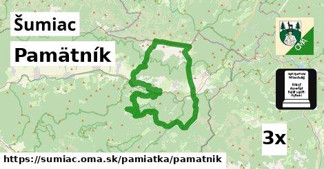 Pamätník, Šumiac