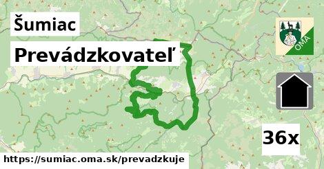 prevádzkovateľ v Šumiac