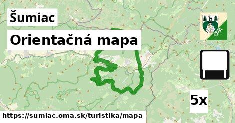 Orientačná mapa, Šumiac