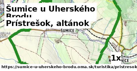 prístrešok, altánok v Šumice u Uherského Brodu
