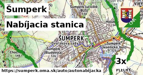 Nabíjacia stanica, Šumperk