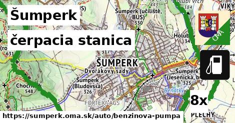 čerpacia stanica v Šumperk