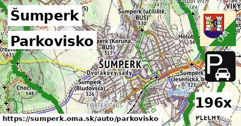 parkovisko v Šumperk