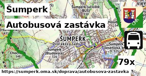 Autobusová zastávka, Šumperk