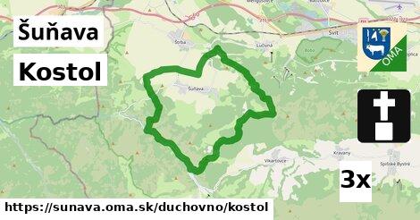 Kostol, Šuňava