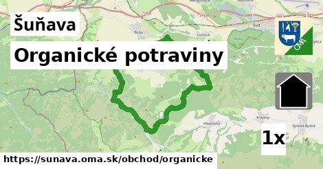 organické potraviny v Šuňava