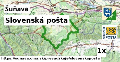 Slovenská pošta, Šuňava
