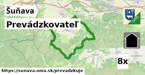 prevádzkovateľ v Šuňava