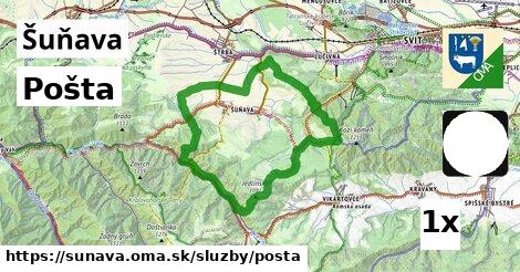 Pošta, Šuňava