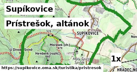 Prístrešok, altánok, Supíkovice