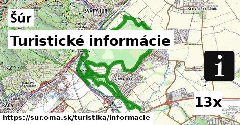 Turistické informácie, Šúr