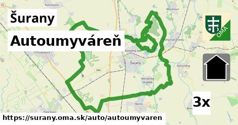 Autoumyváreň, Šurany