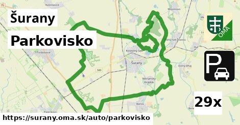 Parkovisko, Šurany